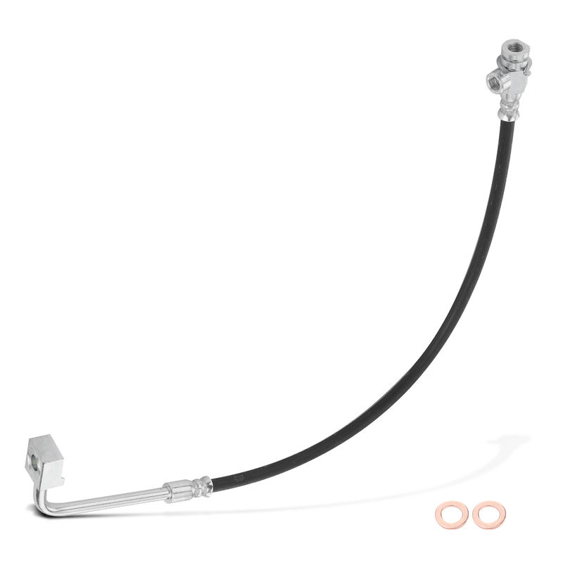 Front Driver Brake Hydraulic Hose for Ford F-250 1989-1996 F-350 1990-1994 4WD