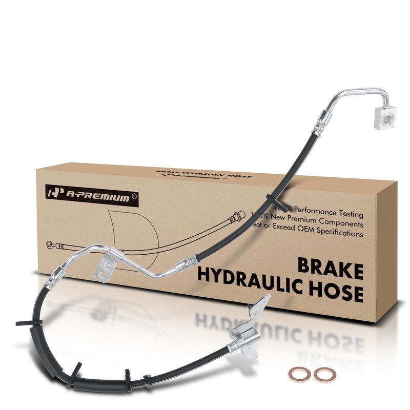 Front Passenger Brake Hydraulic Hose for Jeep Grand Cherokee 2003-2004 4.0L 4.7L