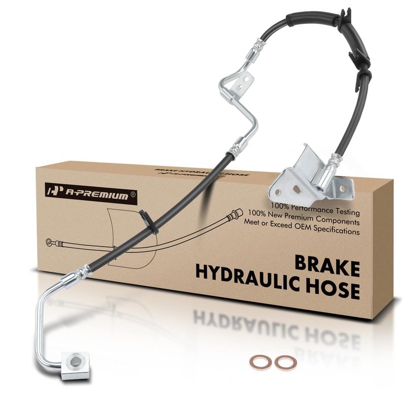 Front Driver Brake Hydraulic Hose for Jeep Grand Cherokee 2003-2004 4.0L 4.7L