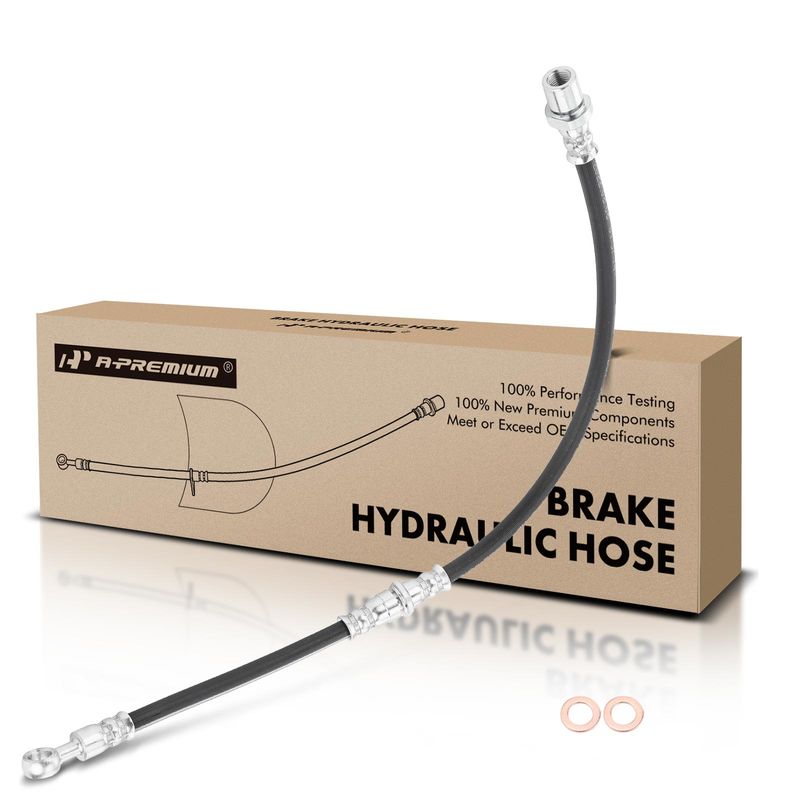 Front Passenger Brake Hydraulic Hose for Subaru Impreza 93-01 Legacy 90-98