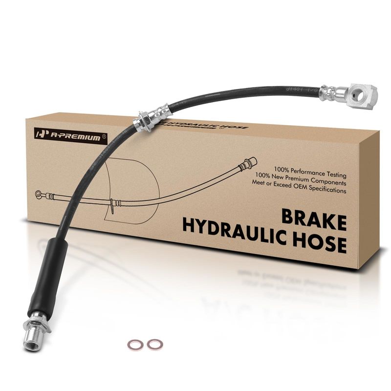 Front Passenger Brake Hydraulic Hose for Chevrolet Astro GMC Safari V6 4.3L
