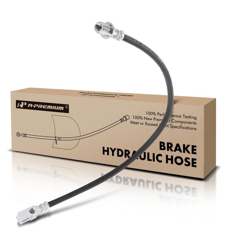 Rear Center Brake Hydraulic Hose for Chevy GMC C3500 1990-2000 K3500 1990-1995