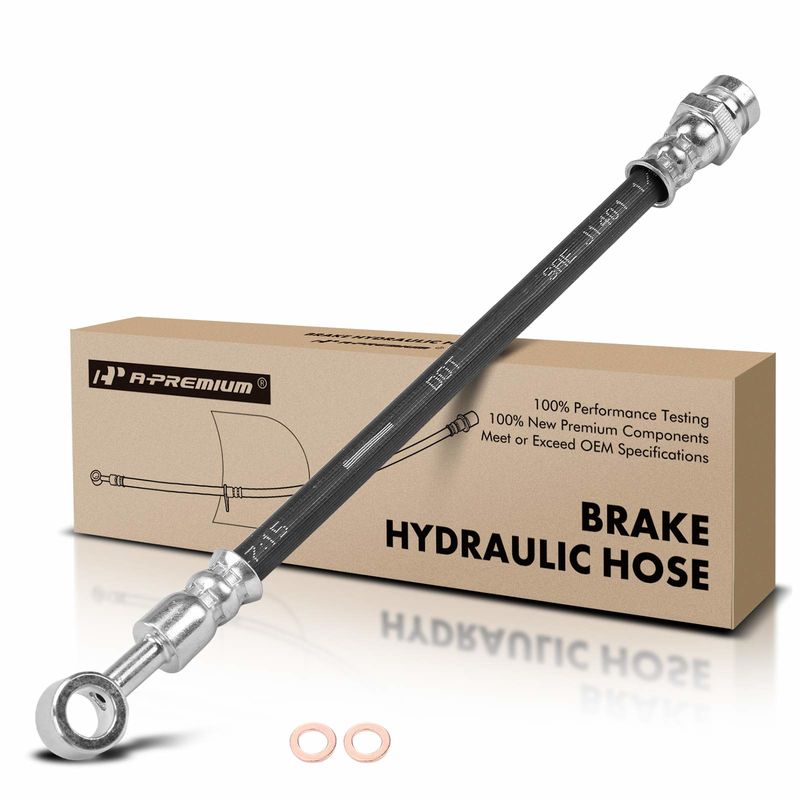 Rear Left or Right Outer Brake Hydraulic Hose for Kia Sorento 2003-2006 V6 3.5L