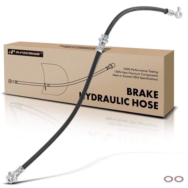 Front Passenger Brake Hydraulic Hose for Nissan Rogue 2015-2019 Rogue Sport
