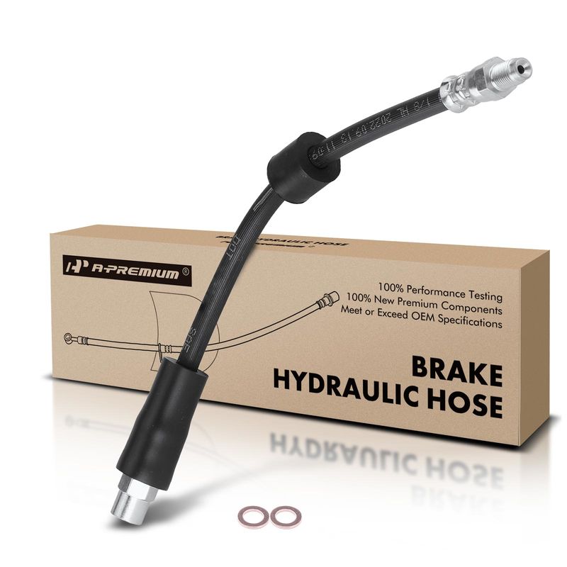 Rear Left or Right Outer Brake Hydraulic Hose for BMW 525i 01-03 540i 1999-2003