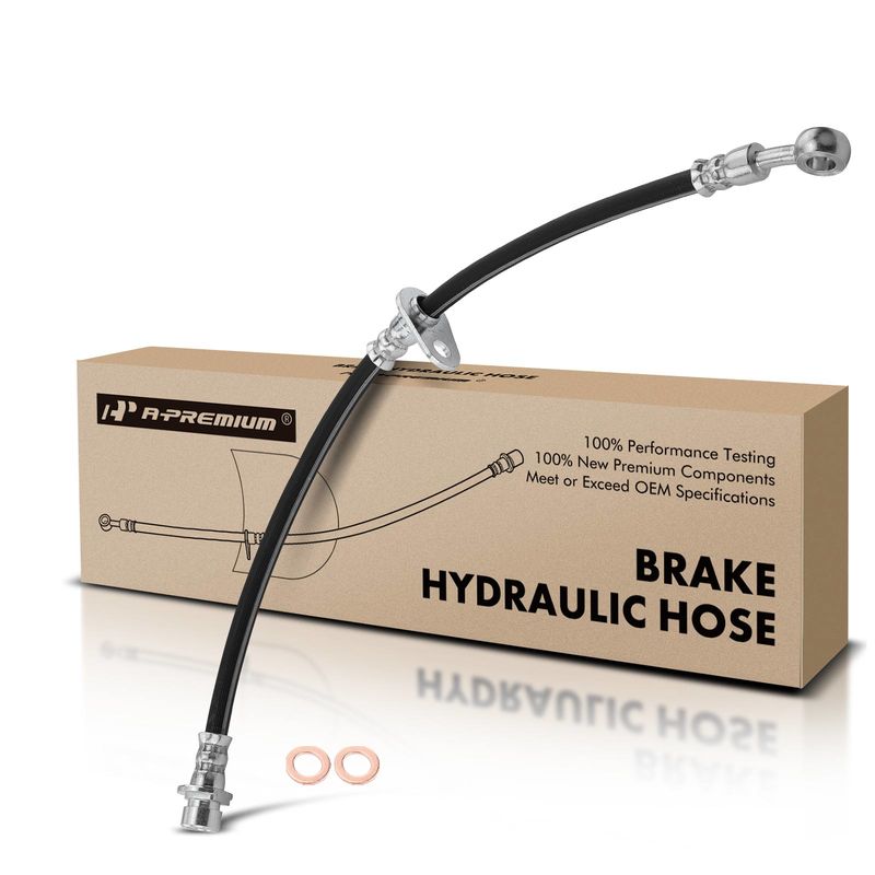 Front Driver Brake Hydraulic Hose for Honda Prelude 1997-2001 L4 2.2L Base Model