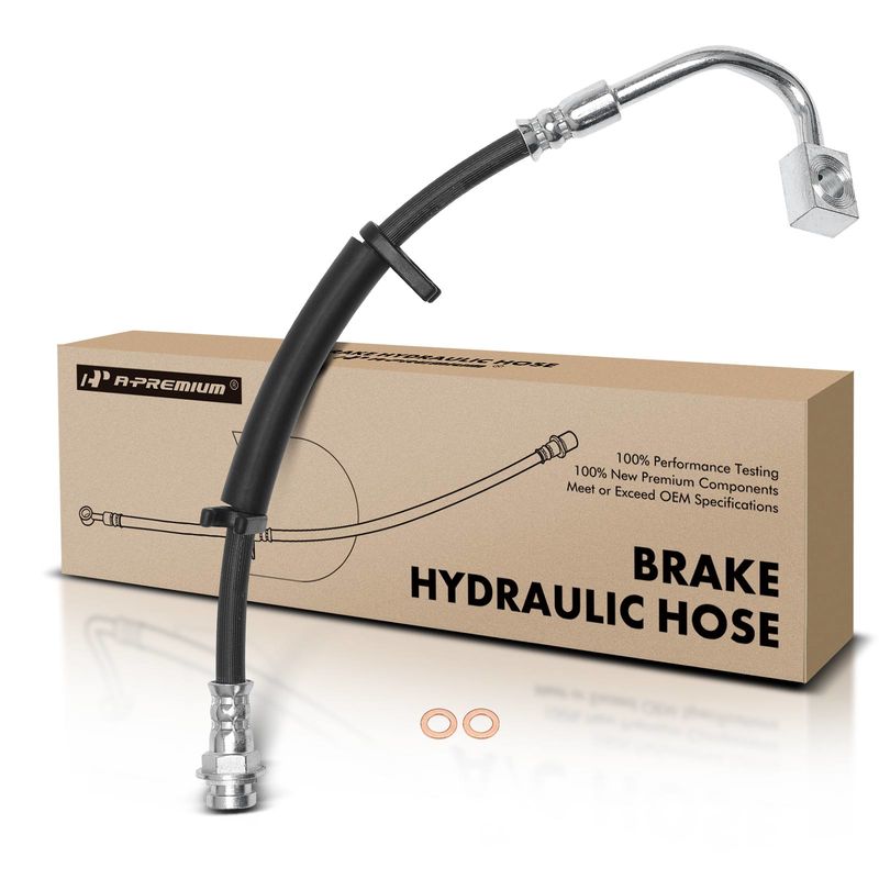 Rear Passenger Brake Hydraulic Hose for Chrysler Town & Country Ram C/V Dodge VW
