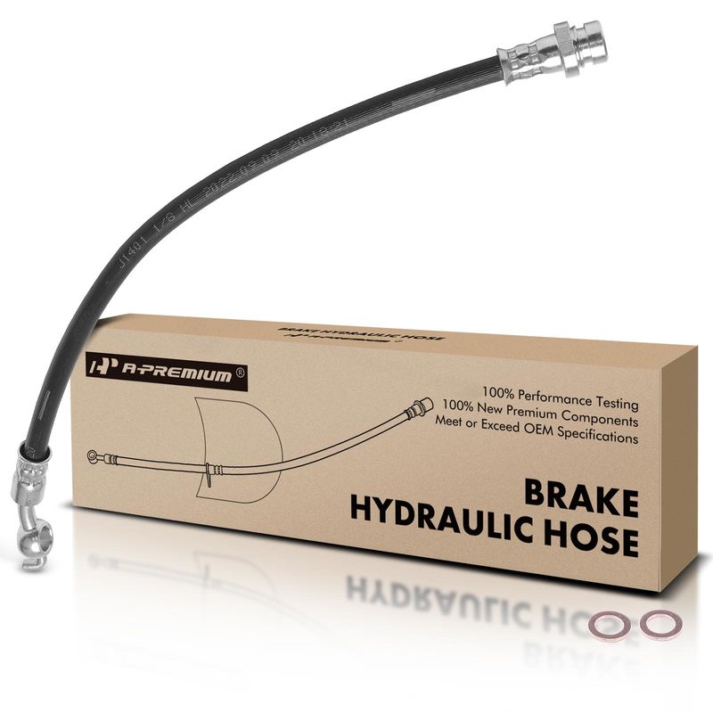 Rear Passenger Brake Hydraulic Hose for Kia Soul EV 2015-2018 Battery EV (BEV)