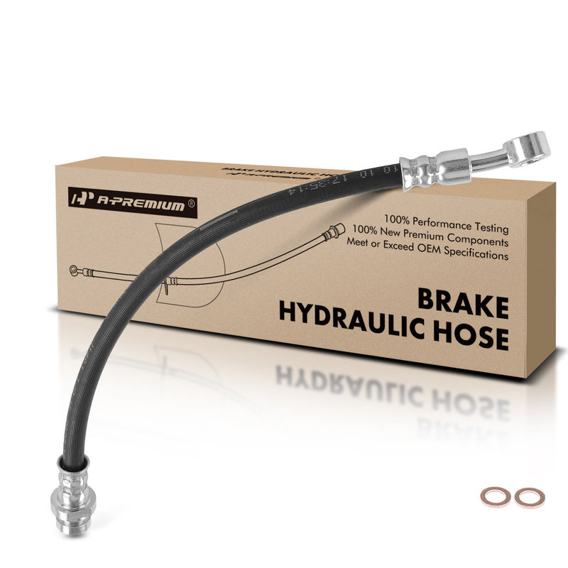 Rear Driver Brake Hydraulic Hose for Hyundai Elantra 2007 L4 2.0L 4-Wheel ABS