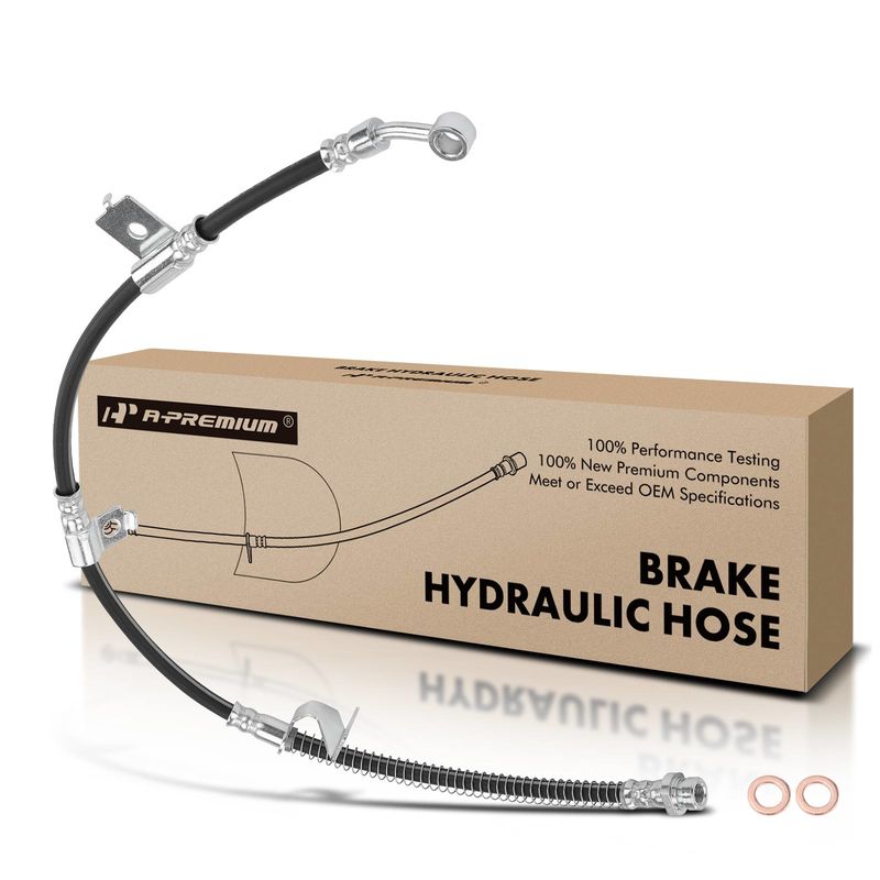 Front Driver Brake Hydraulic Hose for Hyundai XG350 2002-2005 XG300 3.0L 3.5L