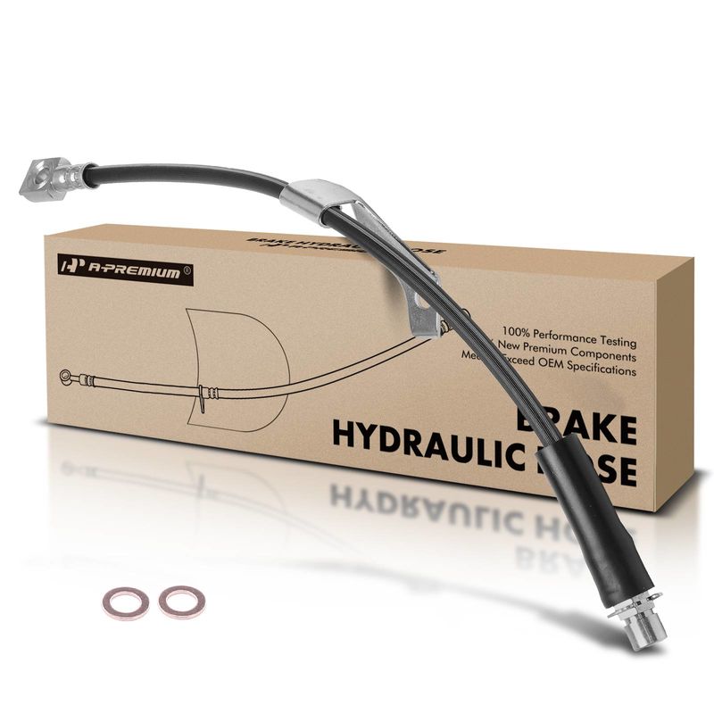 Front Driver Brake Hydraulic Hose for Chevy Equinox Pontiac Torrent Saturn Vue