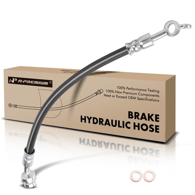 Rear Driver Brake Hydraulic Hose for Hyundai Hyundai 15-19 Kia Cadenza Optima