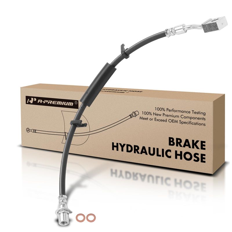 Front Driver Brake Hydraulic Hose for Jeep Grand Cherokee 11-15 Dodge Durango
