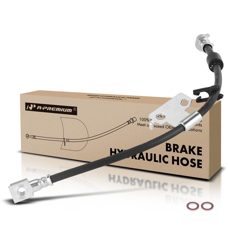 Front Driver Brake Hydraulic Hose for Ford Expedition Lincoln Navigator 07-10