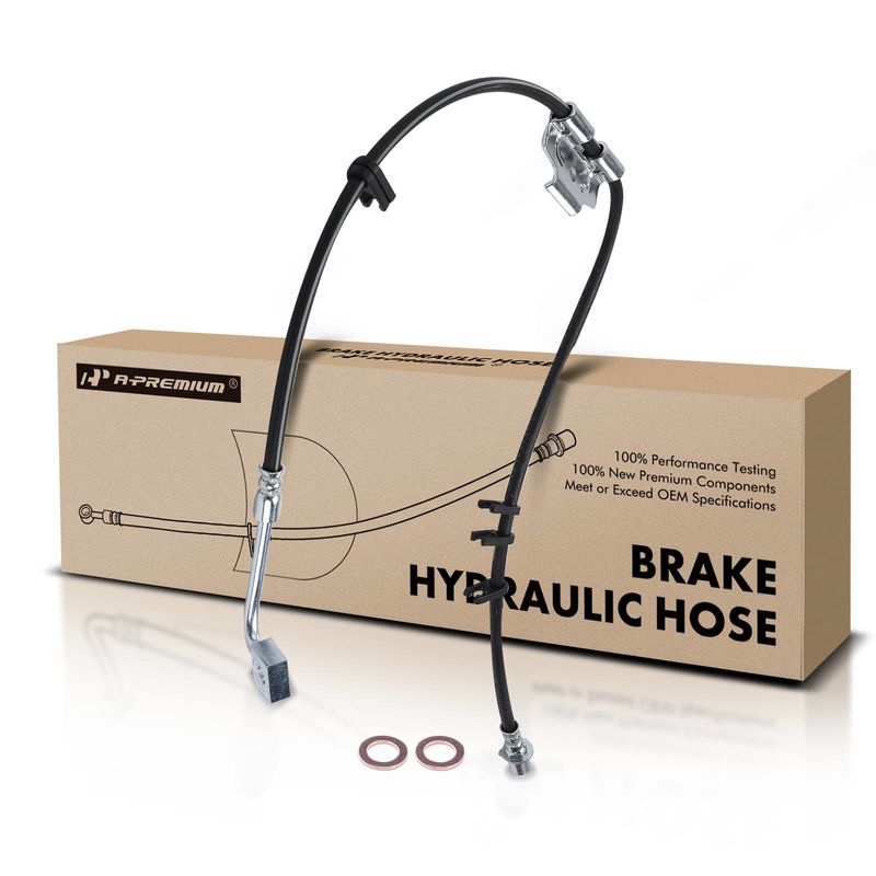 Front Driver Brake Hydraulic Hose for Dodge Ram 4500 Ram 5500 2008-2010 Ram 4500