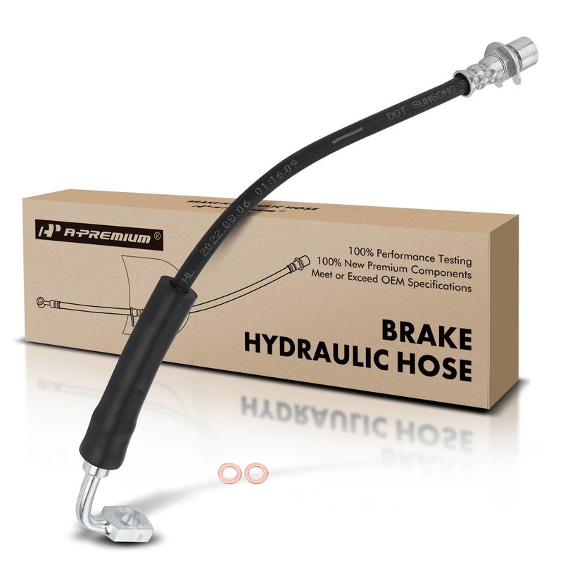 Front Driver or Passenger Brake Hydraulic Hose for Saturn Sky 2007-2010 Pontiac