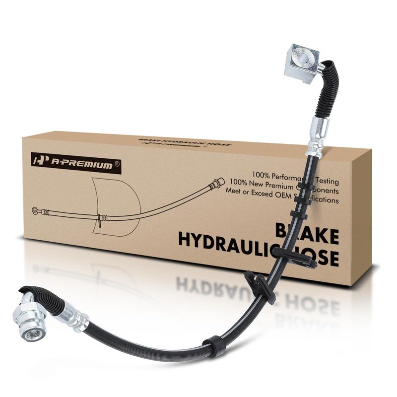 Front Driver Brake Hydraulic Hose for Ford E-150 2007 E-350 Super Duty 2005-2007