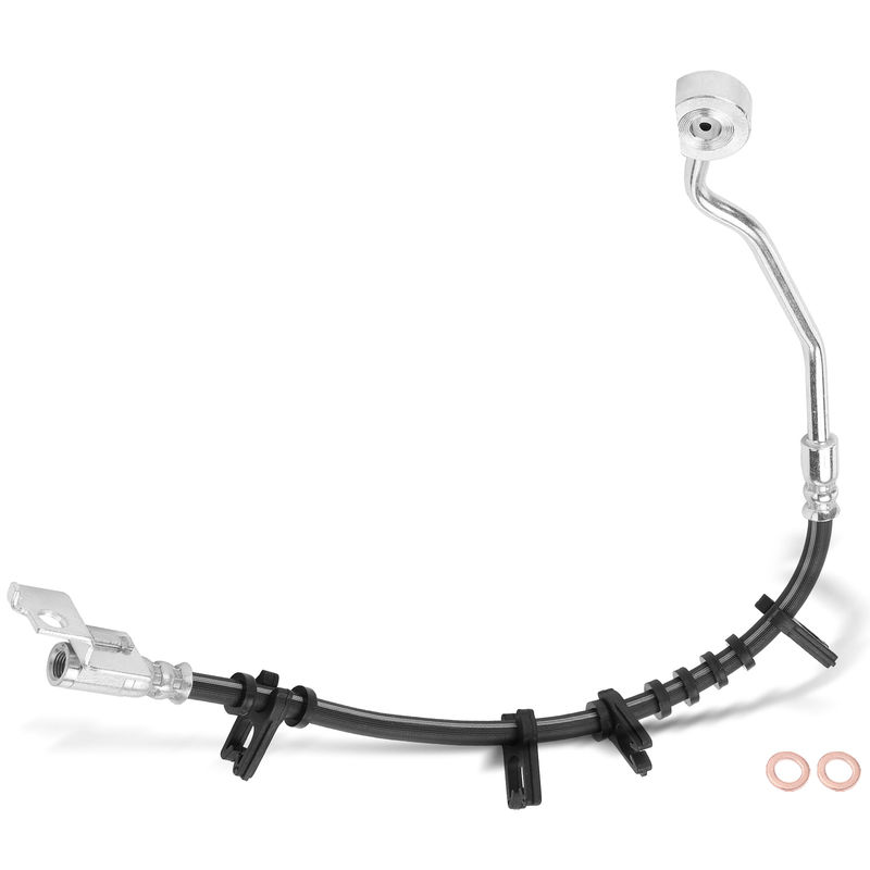 Front Driver Brake Hydraulic Hose for Jeep Wrangler 1993-1995 4-Wheel ABS