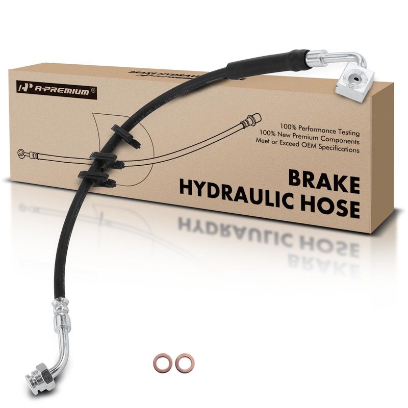 Front Passenger Brake Hydraulic Hose for Ford E-250 E-350 Econoline Super Duty