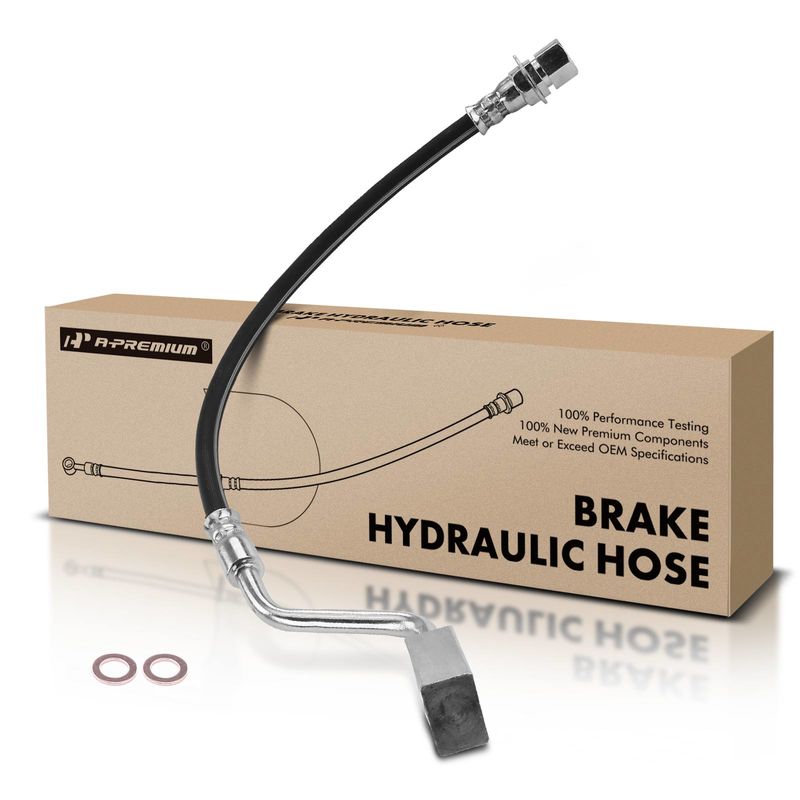 Front Driver Brake Hydraulic Line for Ford Taurus Mercury Sable 1986-1995 2.5L