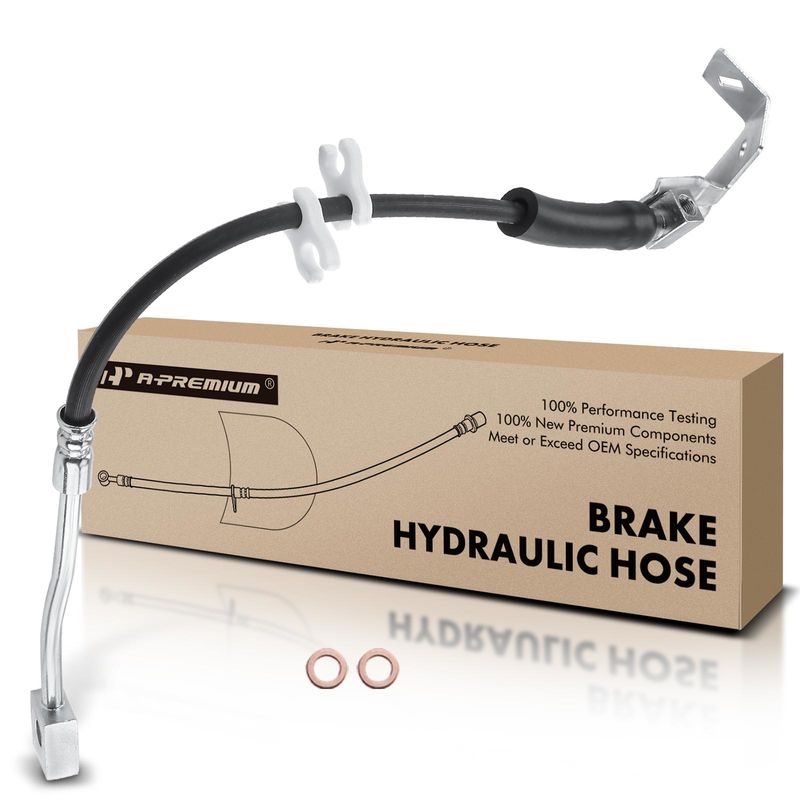 Front Passenger Brake Hydraulic Line for Dodge Ram 1500 2005 V10 8.3L