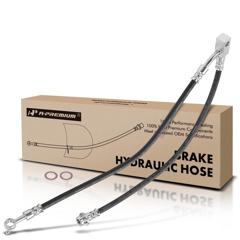 Rear Left Outer Brake Hydraulic Hose for Nissan NV1500 2012-2019 NV2500 NV3500