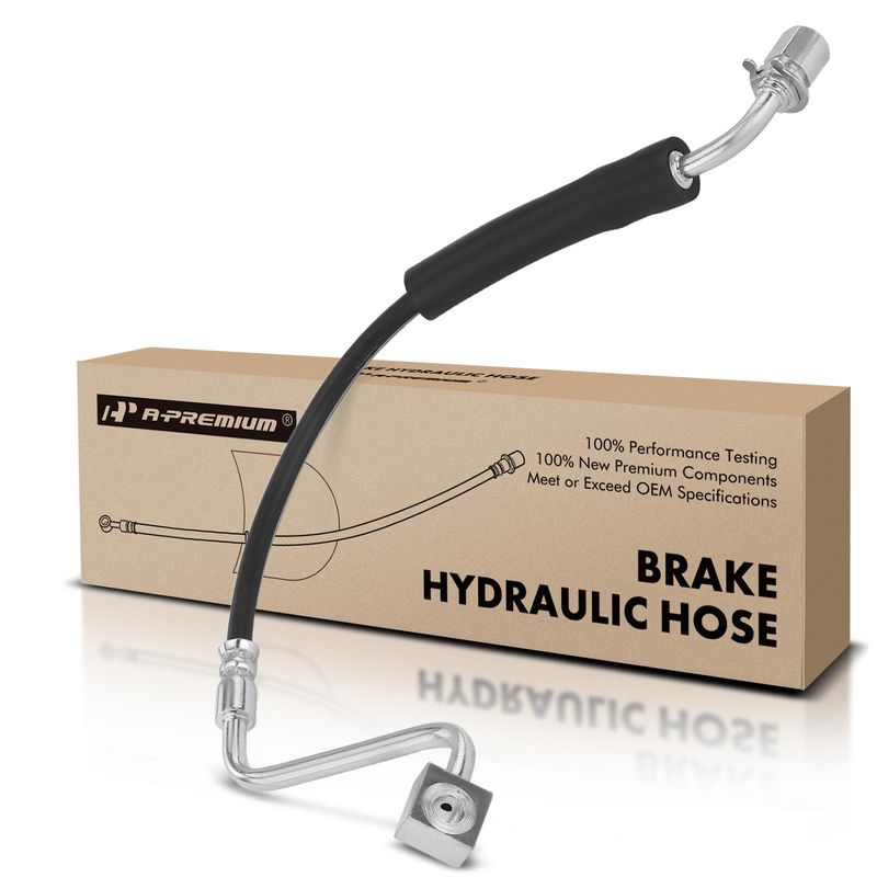 Front Passenger Brake Hydraulic Hose for Ford Taurus 2010-2019 Lincoln MKS MKT