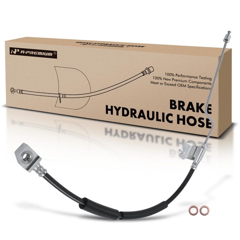 Rear Driver Brake Hydraulic Line with Bracket for Ford F-350 Super Duty 99-00