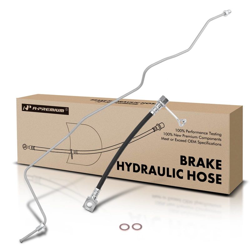 Rear Passenger Outer Brake Hydraulic Line for Ram 3500 2015-2018 5.7L 6.4L 6.7L