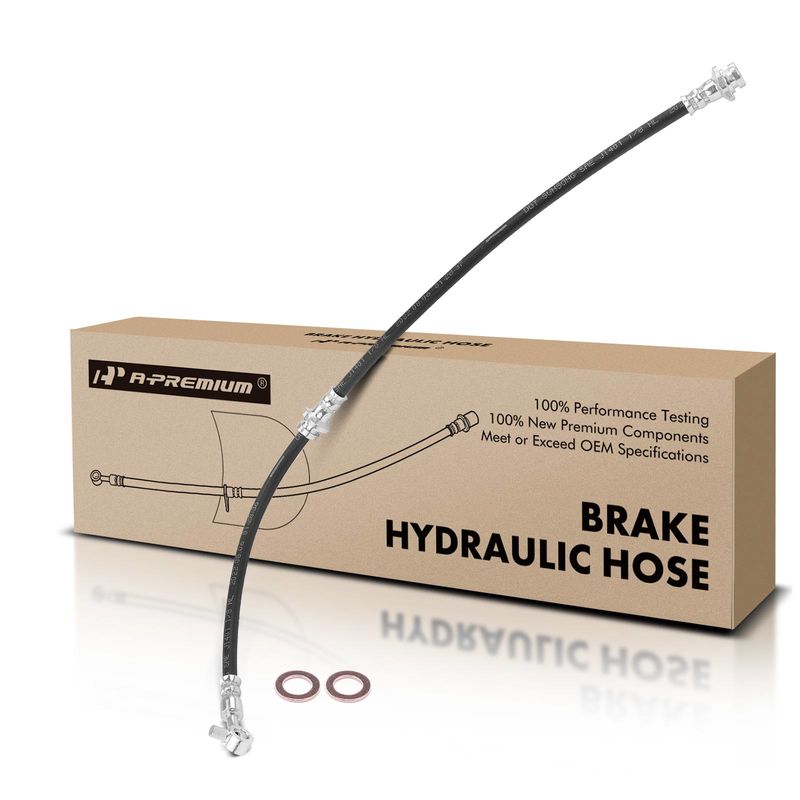 Front Driver Brake Hydraulic Hose for Nissan Versa 2007-2012 Cube 2009-2014