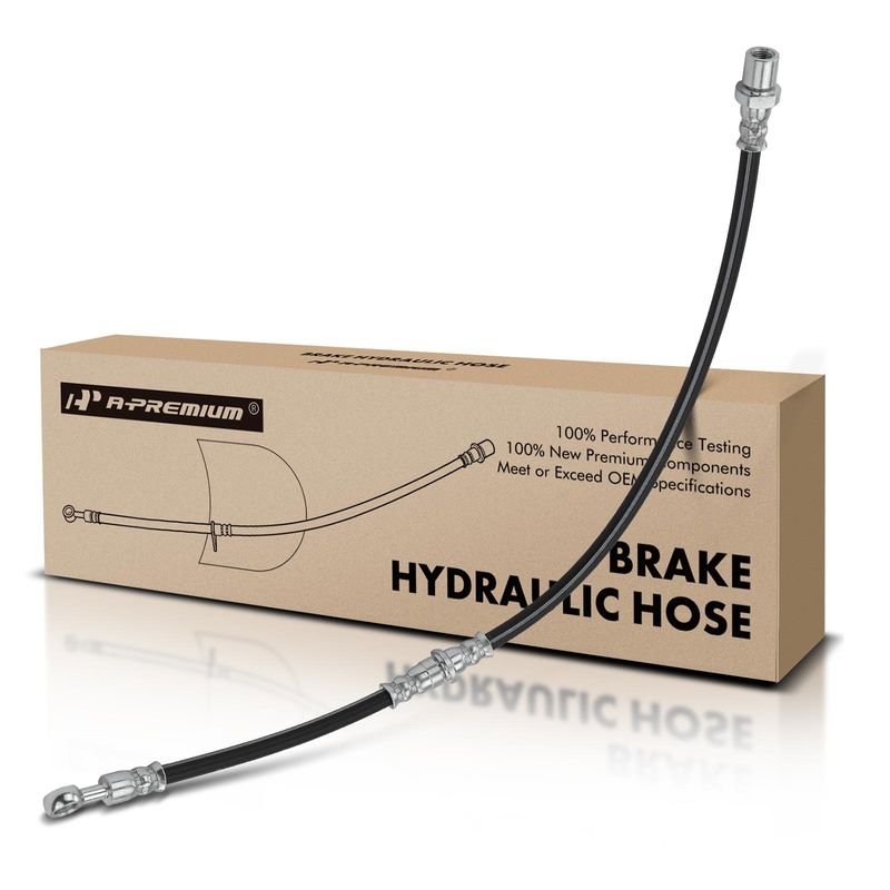 Front Driver Brake Hydraulic Hose for Subaru Forester 1998-2001 2002 H4 2.5L