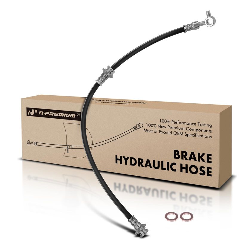 Front Passenger Brake Hydraulic Line for Nissan 240SX 1997-1998 L4 2.4L