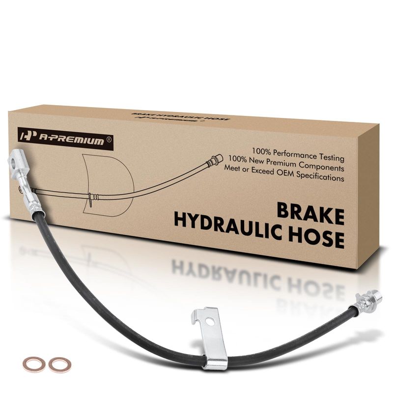 Front Driver Brake Hydraulic Hose for Cadillac CTS 2008-2015 2.0L 3.6L 6.2L 3.0L