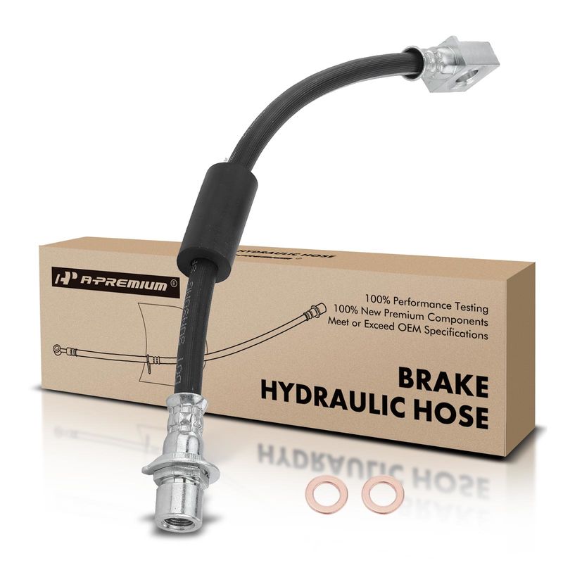Rear Driver Outer Brake Hydraulic Hose for Chevrolet Silverado 2500 HD 2011-2017