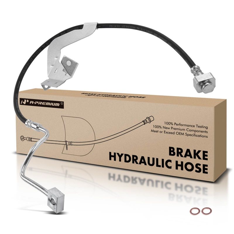Front Driver Brake Hydraulic Line for Ford F-450 F-550 Super Duty 2016