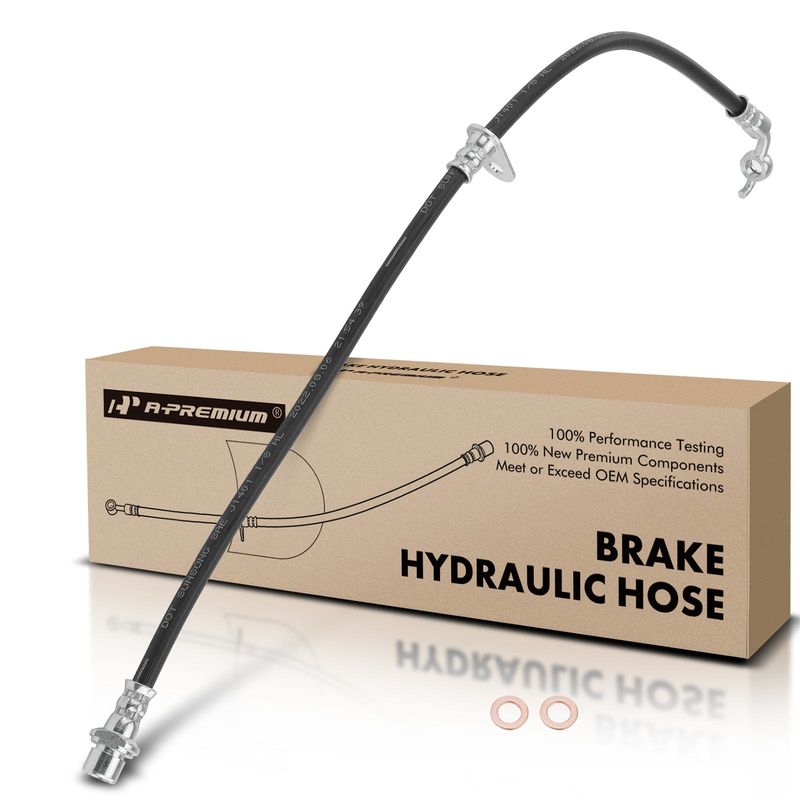 Front Passenger Brake Hydraulic Hose for Toyota RAV4 2001-2005 2.0L 2.4L