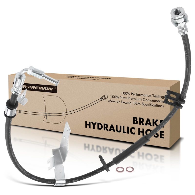 Front Driver Brake Hydraulic Line for Ford F53 08-09 11-14 18-19 V10 6.8L
