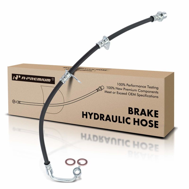 Front Passenger Brake Hydraulic Hose for Toyota Tacoma 1995-2004 2.4L 2.7L 3.4L