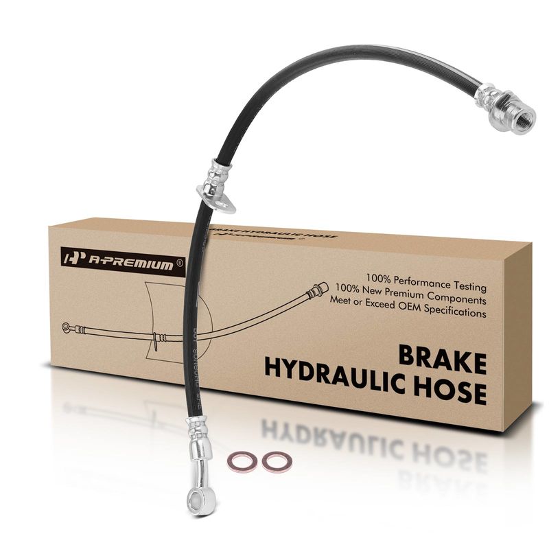 Front Driver Brake Hydraulic Hose for Honda Accord 2008-2012 Acura TSX 2009-2014