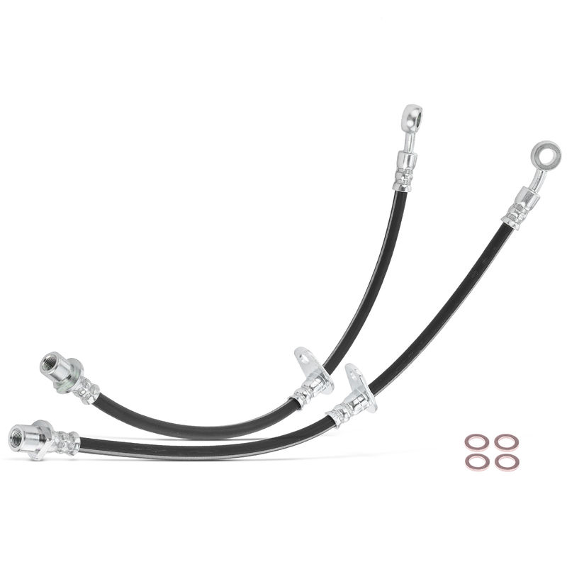 2Pcs Front Brake Hydraulic Hose for Honda CR-V 1997-2001 L4 2.0L