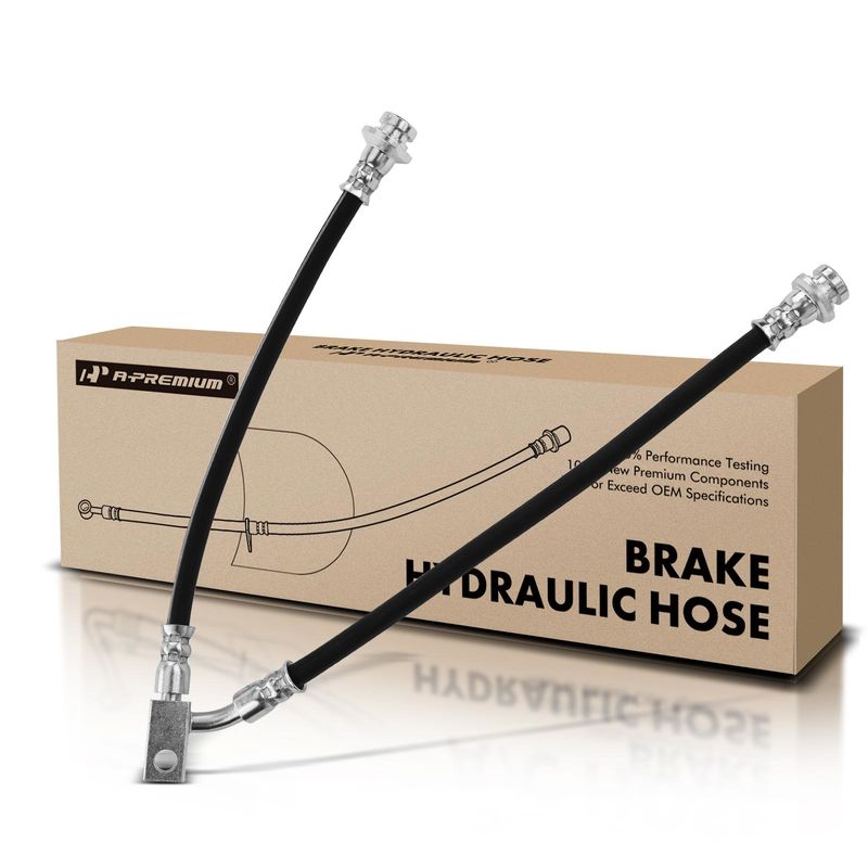 Front Driver Inner Brake Hydraulic Line for INFINITI M35H M37 M56 2013 Q70 Q70L