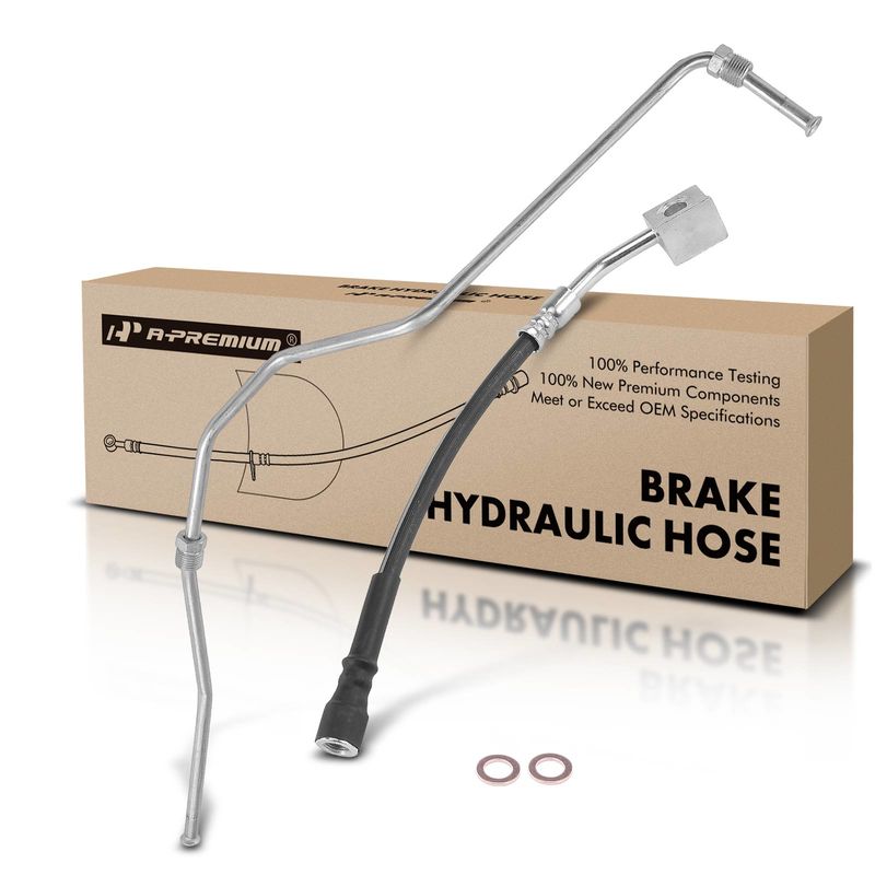 Rear Driver Outer Brake Hydraulic Line for Ford F650 F750 2000-2003
