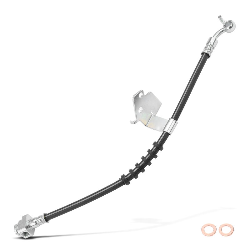 Front Driver Brake Hydraulic Hose for Ford Fusion 10-12 Lincoln Mkz Mercury Milan