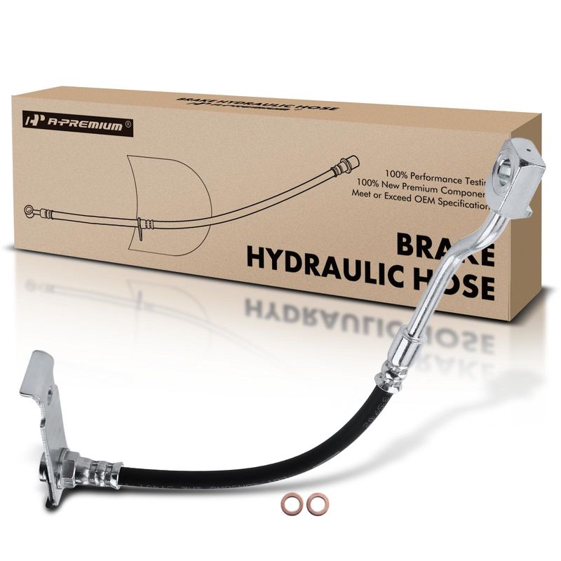 Rear Driver Outer Brake Hydraulic Line for Chevy Silverado GMC Sierra 1500 04-05