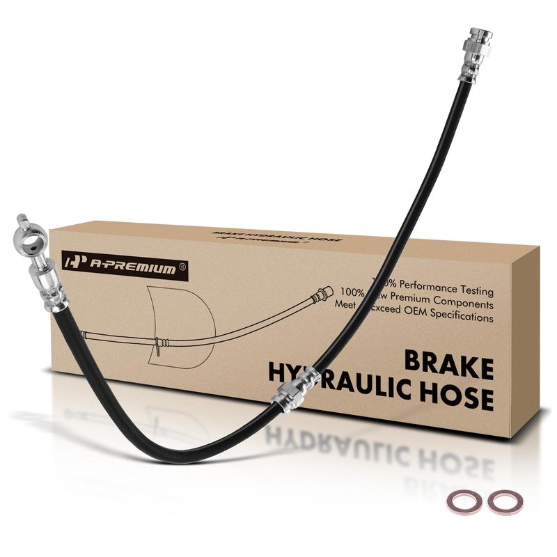 Front Driver or Passenger Brake Hydraulic Line for Mazda MPV 1989-1998 4WD