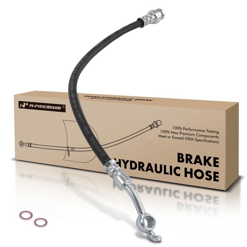Rear Driver or Passenger Brake Hydraulic Line for Mazda RX-7 1993-1995 1.3L