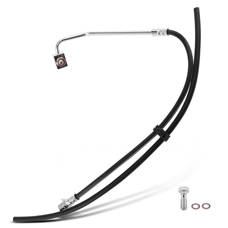 Front Driver Brake Hydraulic Line for Ford F-450 F-550 Super Duty 99-04