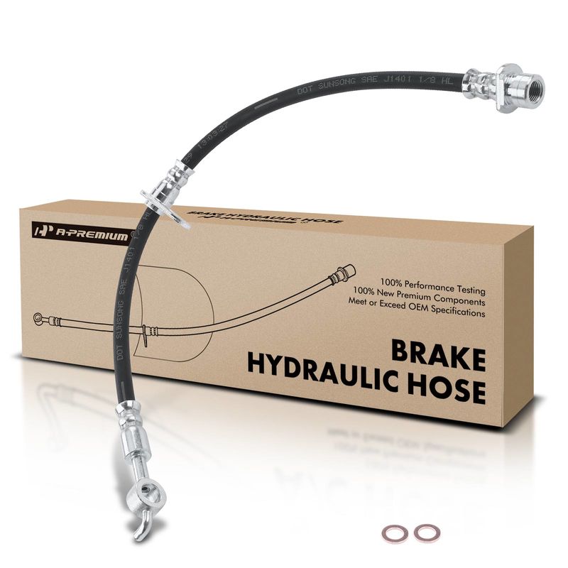 Front Passenger Brake Hydraulic Line for Honda Accord 2015-2017 L4 2.4L