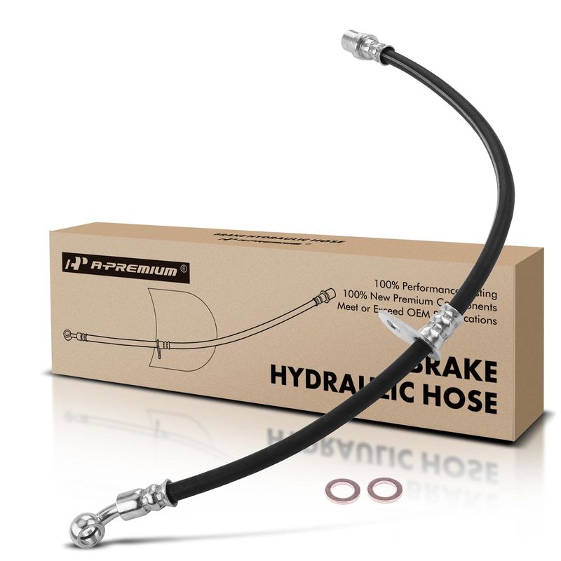 Front Driver Brake Hydraulic Line for Subaru Impreza 2008-2010 H4 2.5L