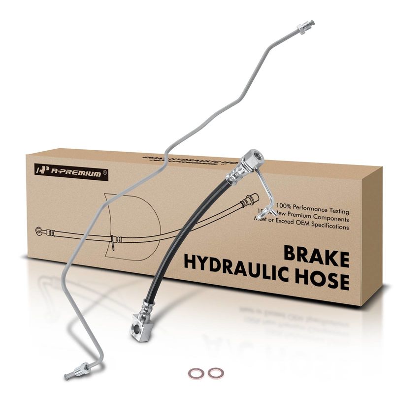 Rear Driver Outer Brake Hydraulic Line for Ram 3500 2015-2018 5.7L 6.4L 6.7L